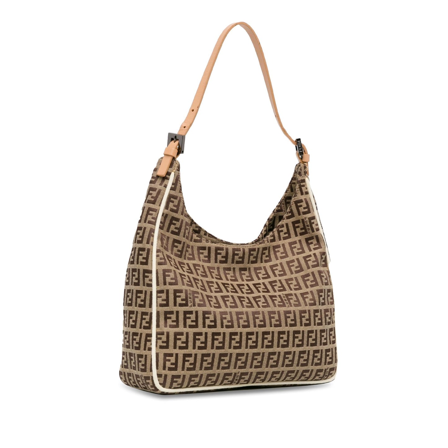 Fendi Zucchino Canvas Shoulder Bag (P19PFt)