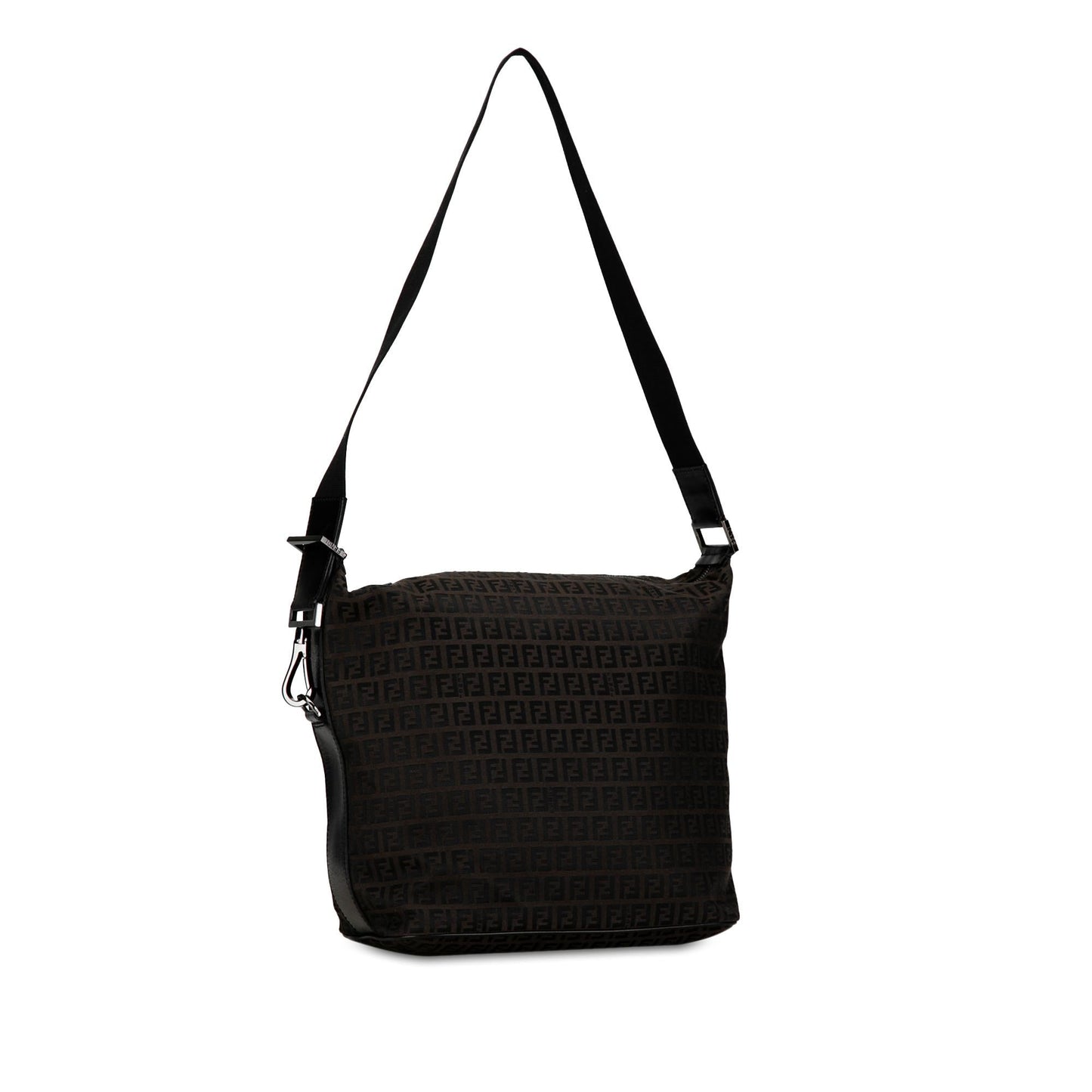 Fendi Zucchino Canvas Shoulder Bag (JdCSjr)