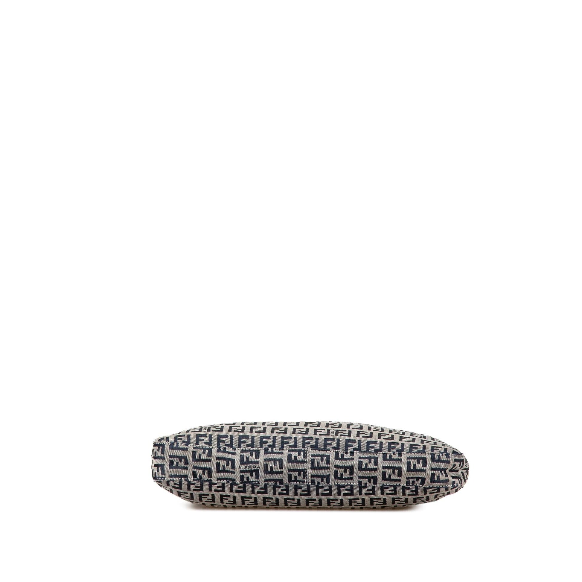Fendi Zucchino Canvas Shoulder Bag