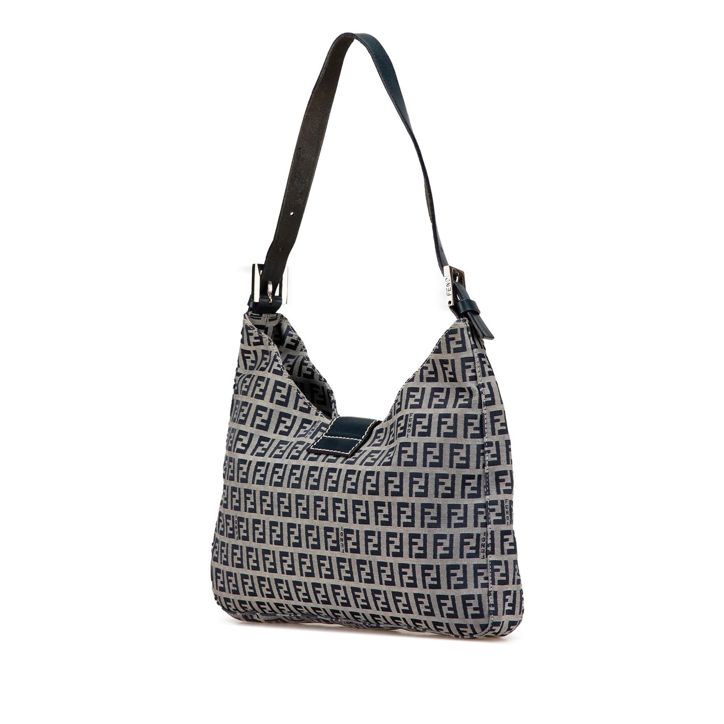 Fendi Zucchino Canvas Shoulder Bag