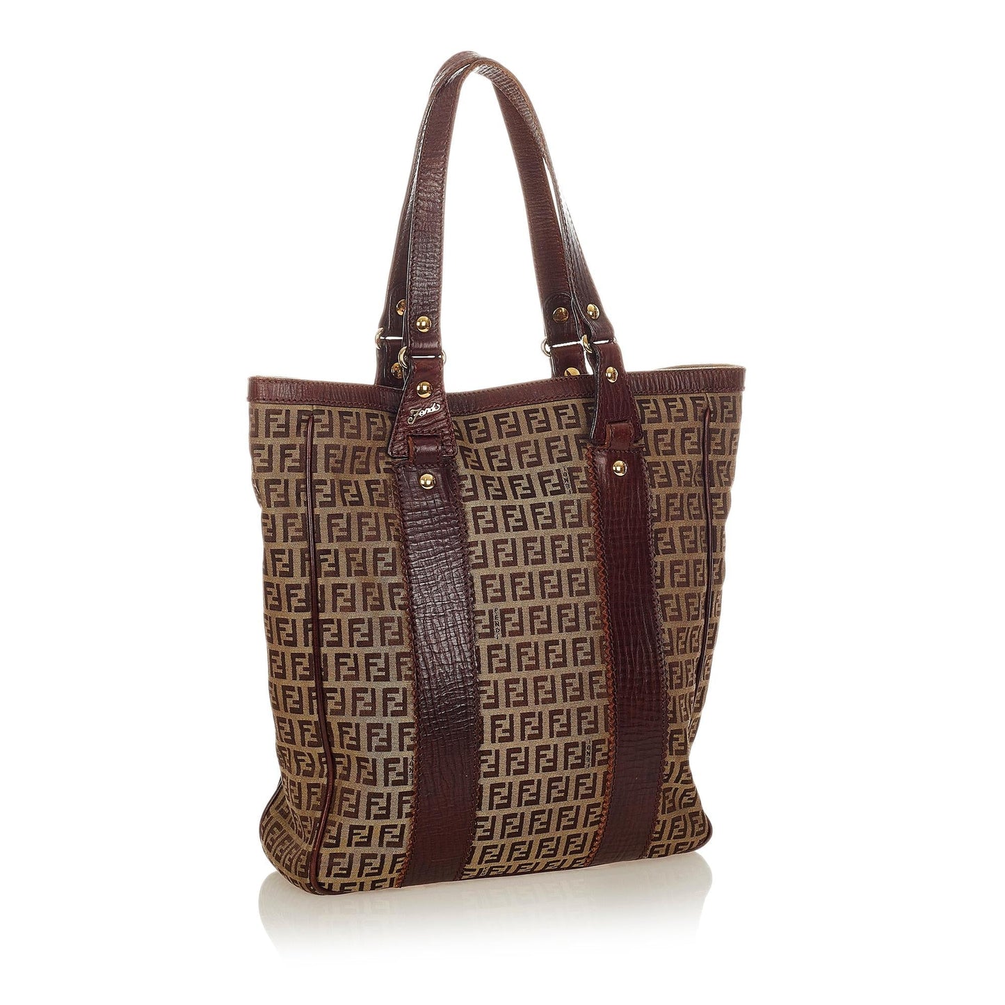 Fendi Zucchino Canvas Tote Bag (24739)