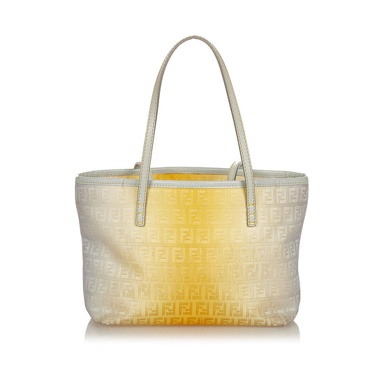 Fendi Zucchino Canvas Tote Bag (26782)