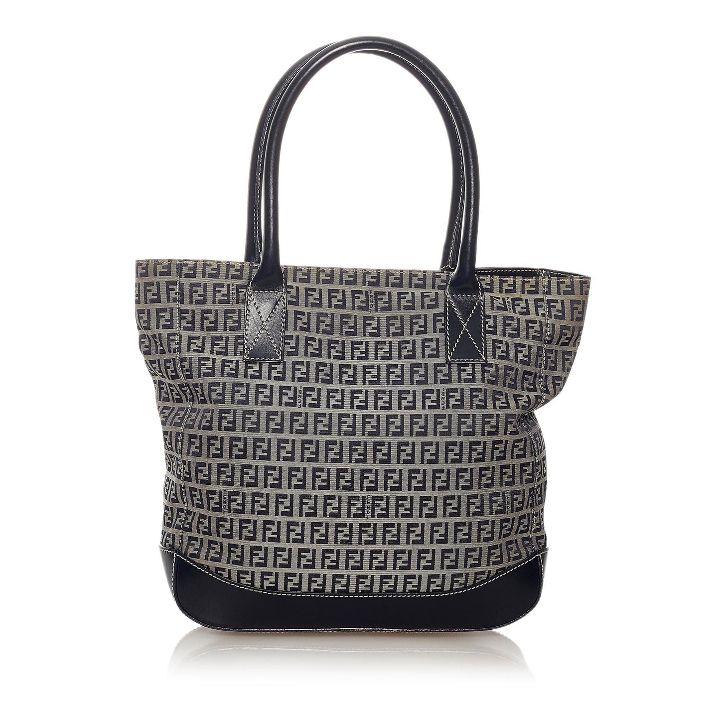 Fendi Zucchino Canvas Tote Bag (27366)
