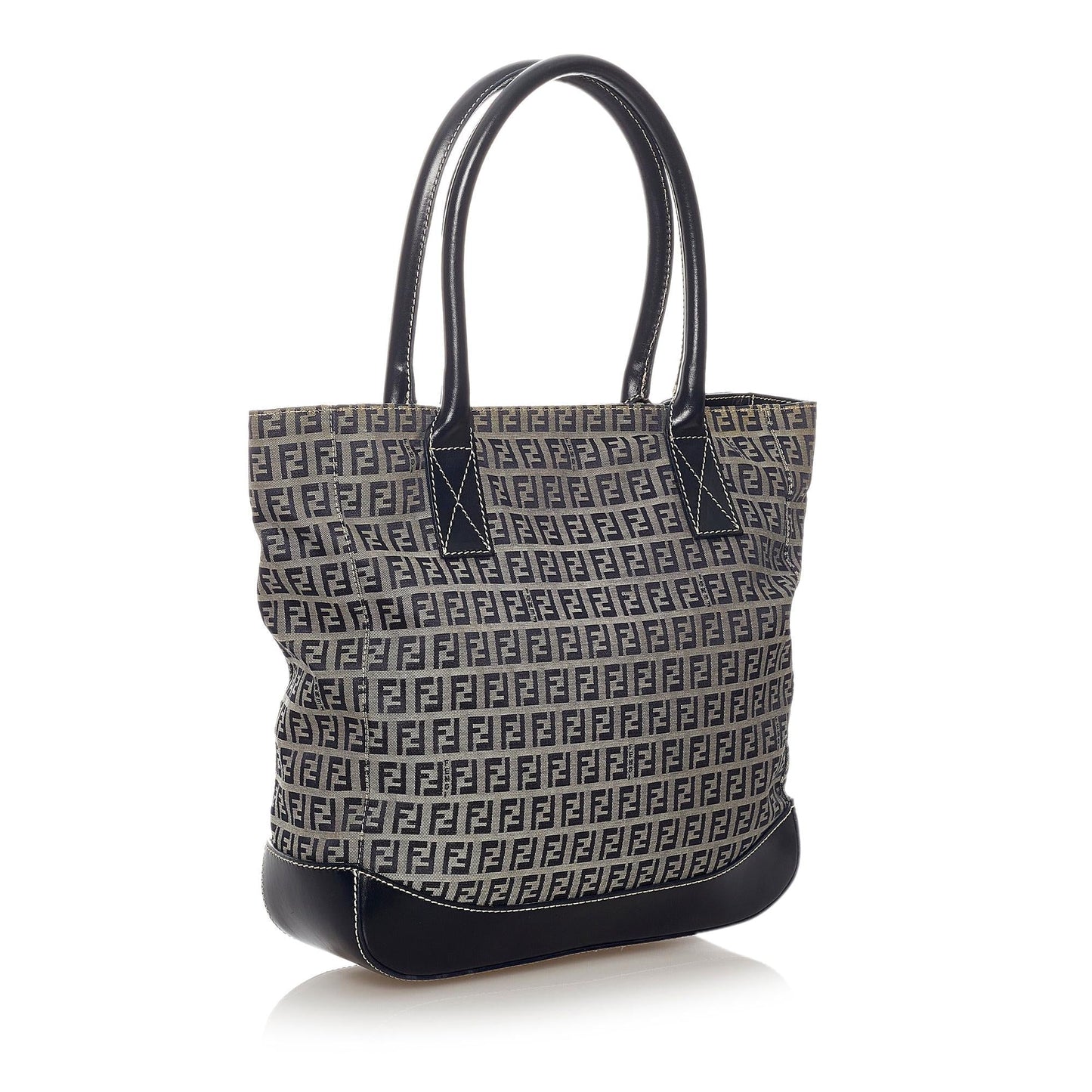 Fendi Zucchino Canvas Tote Bag (27366)