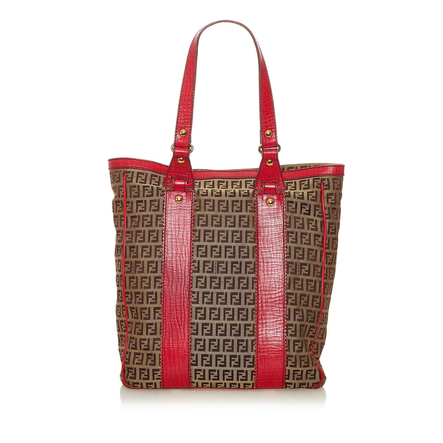 Fendi Zucchino Canvas Tote Bag (27918)