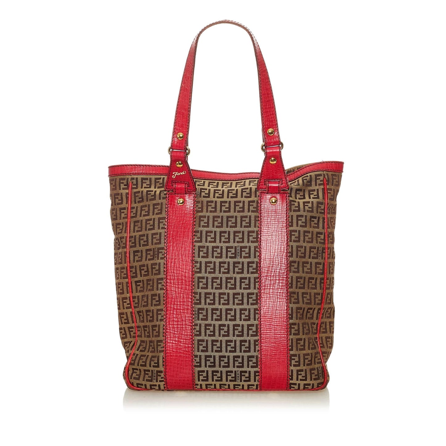 Fendi Zucchino Canvas Tote Bag (27918)