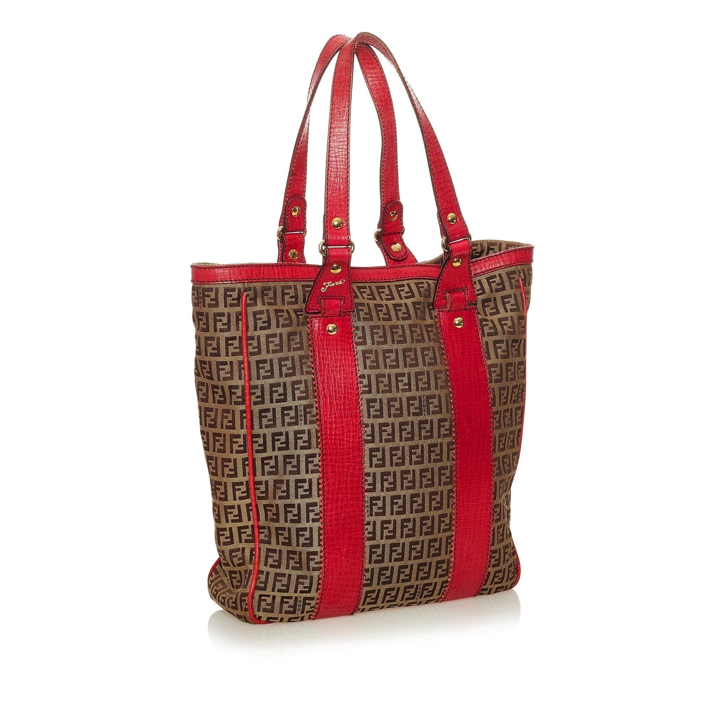 Fendi Zucchino Canvas Tote Bag (27918)