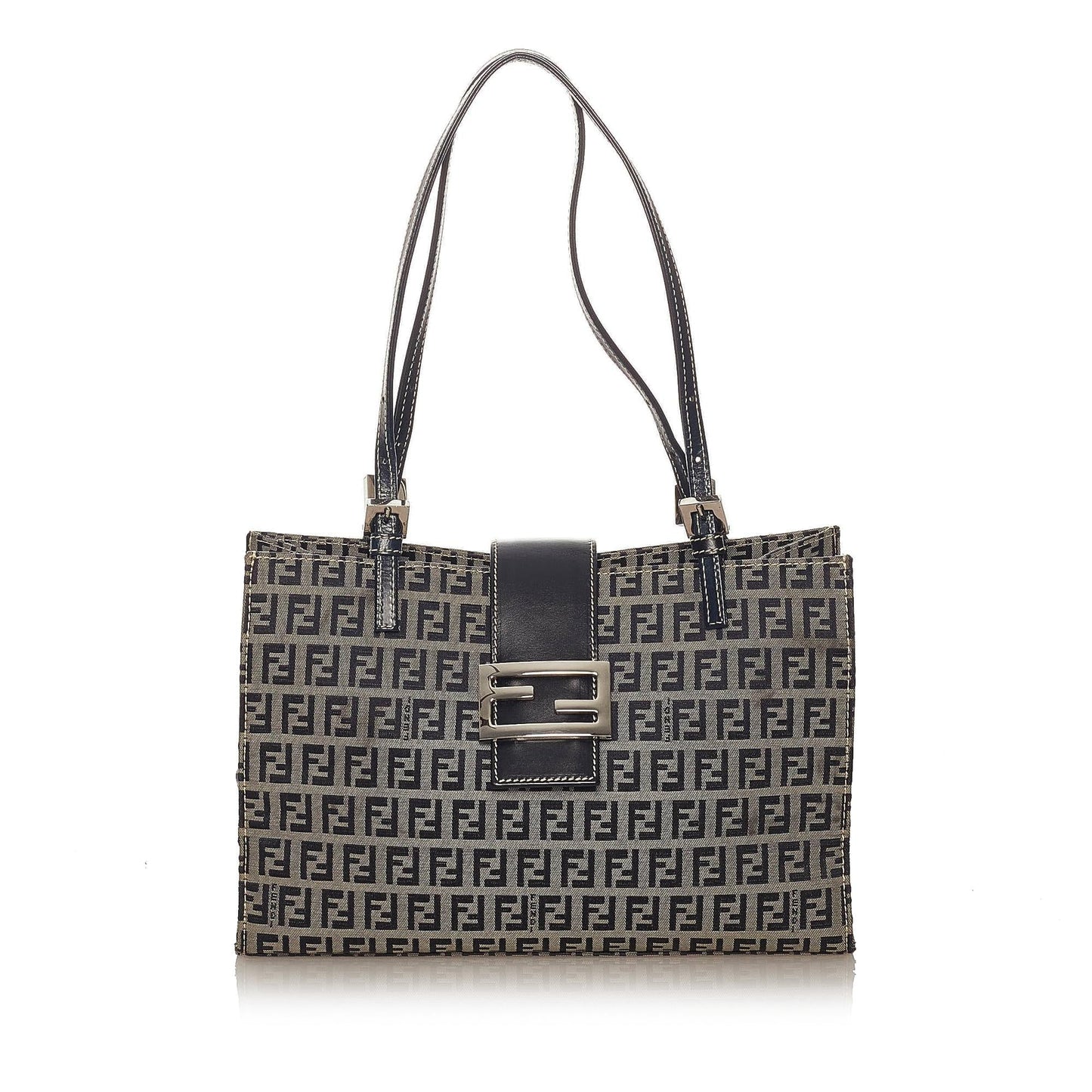 Fendi Zucchino Canvas Tote Bag (28122)