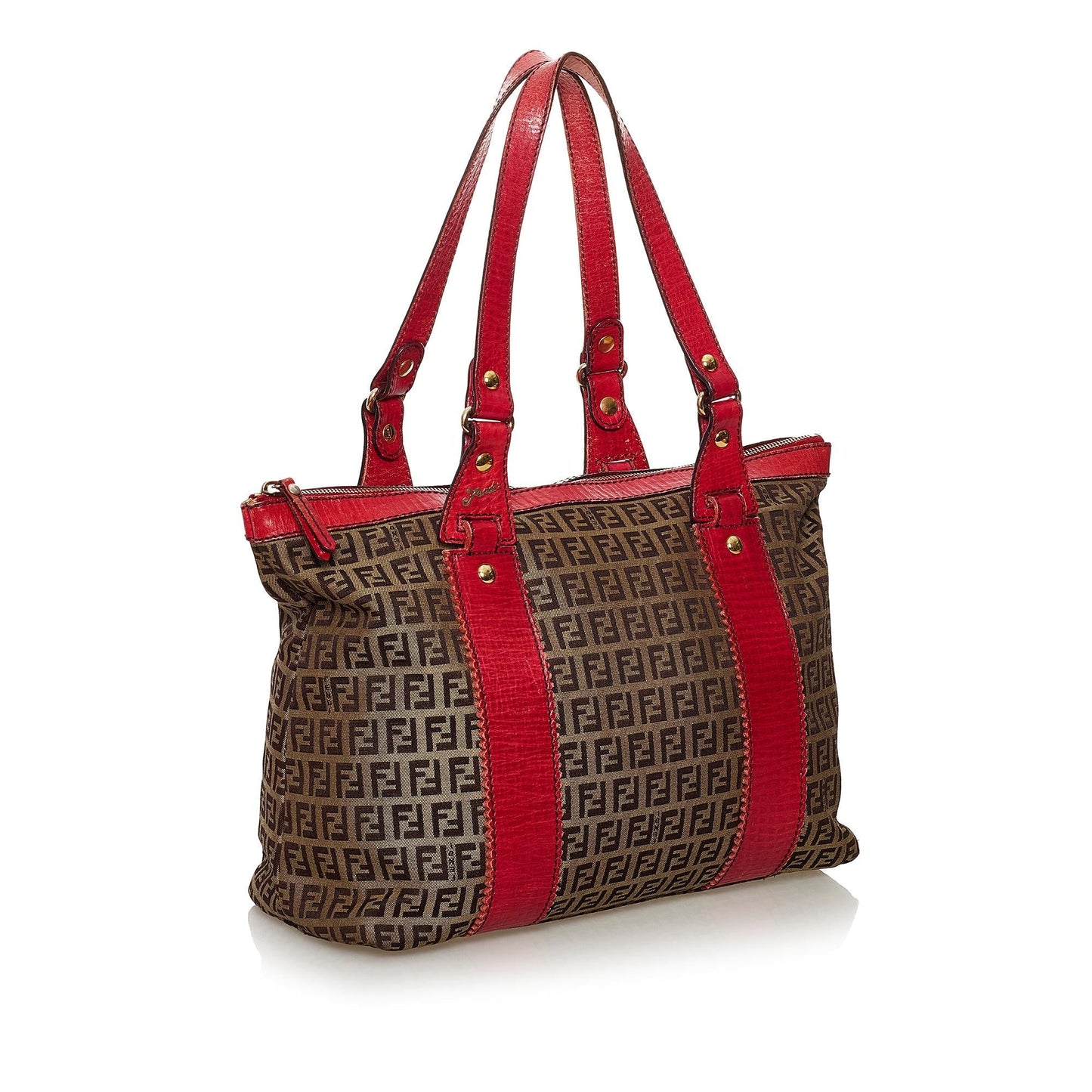 Fendi Zucchino Canvas Tote Bag (32834)
