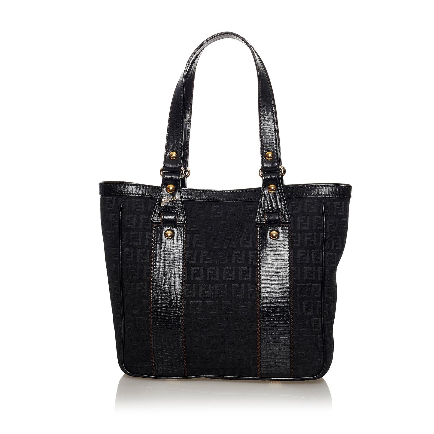 Fendi Zucchino Canvas Tote Bag (33449)