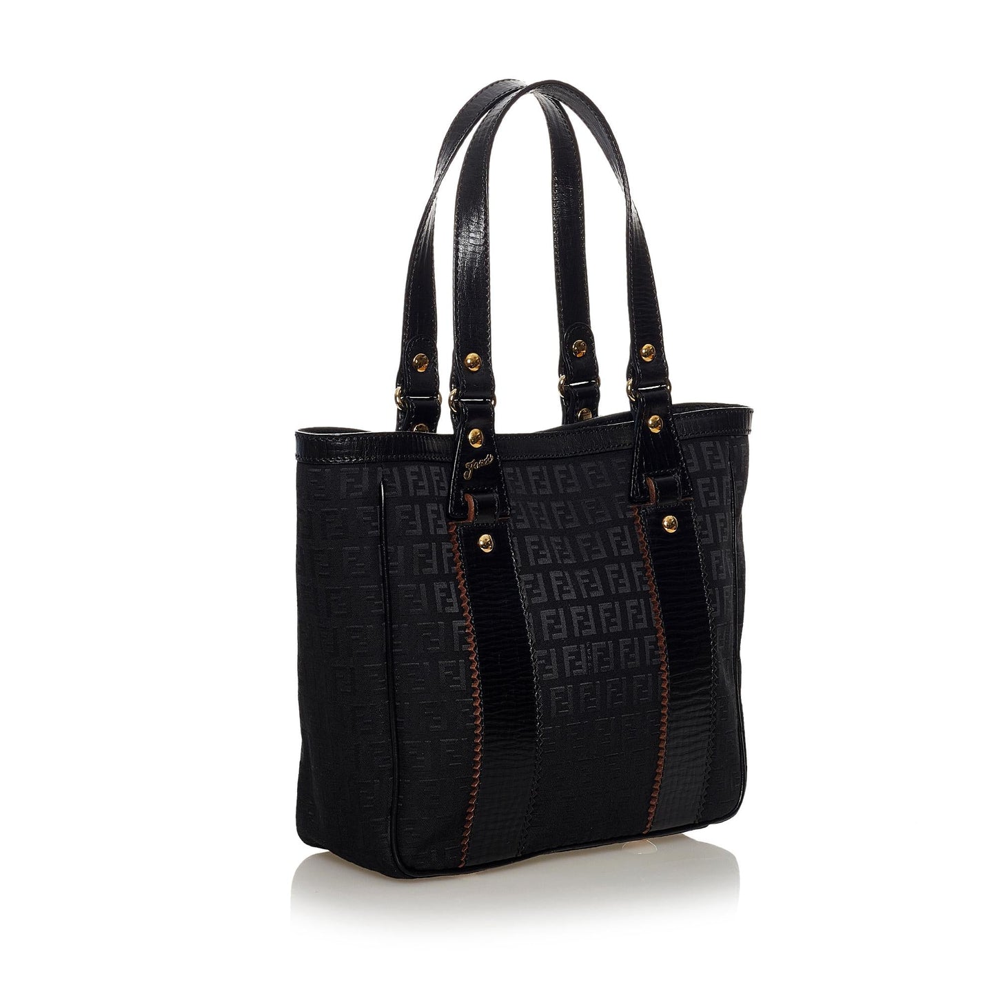 Fendi Zucchino Canvas Tote Bag (33449)