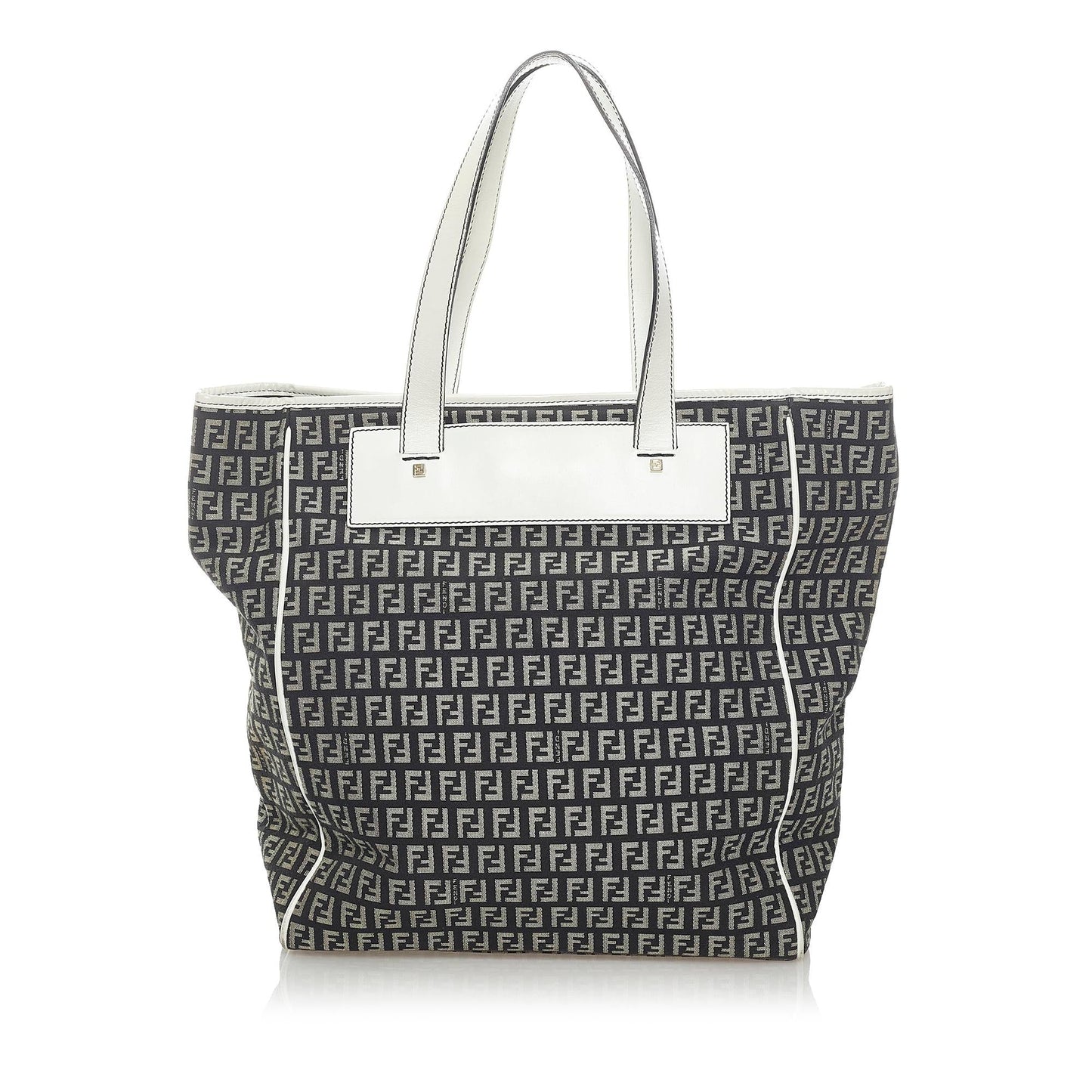 Fendi Zucchino Canvas Tote Bag