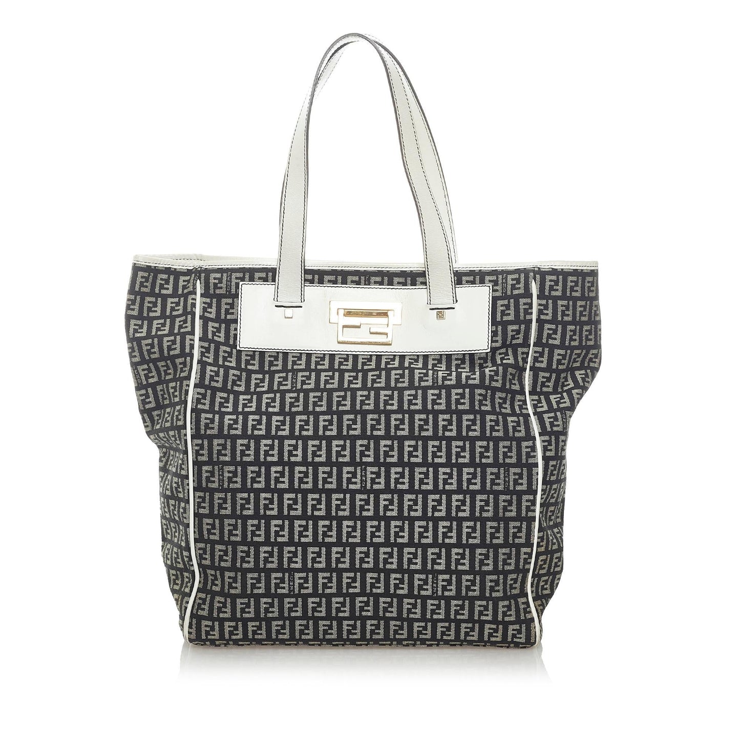 Fendi Zucchino Canvas Tote Bag (33487)