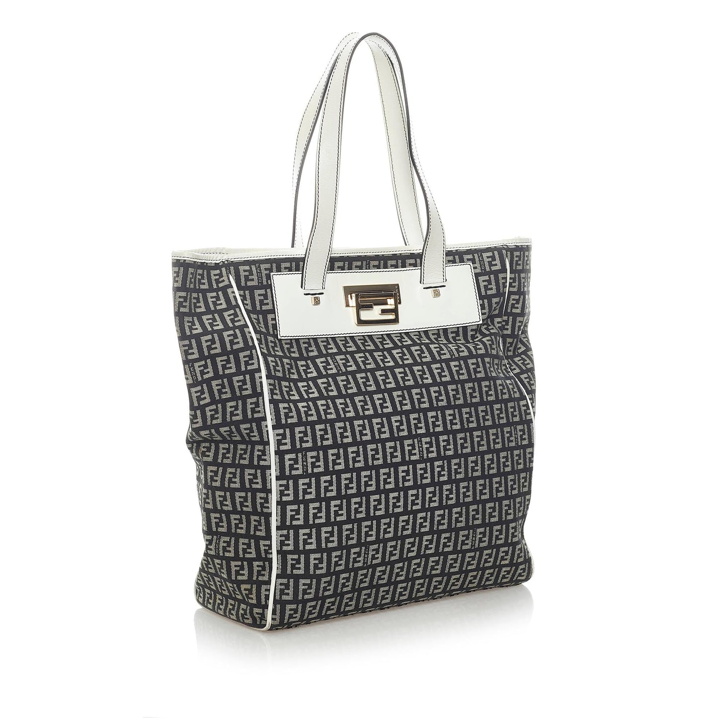 Fendi Zucchino Canvas Tote Bag (33487)