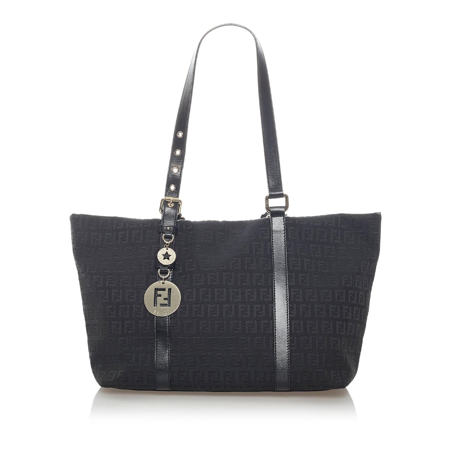 Fendi Zucchino Canvas Tote Bag (33555)
