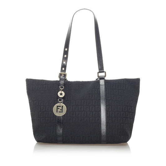 Fendi Zucchino Canvas Tote Bag (33555)