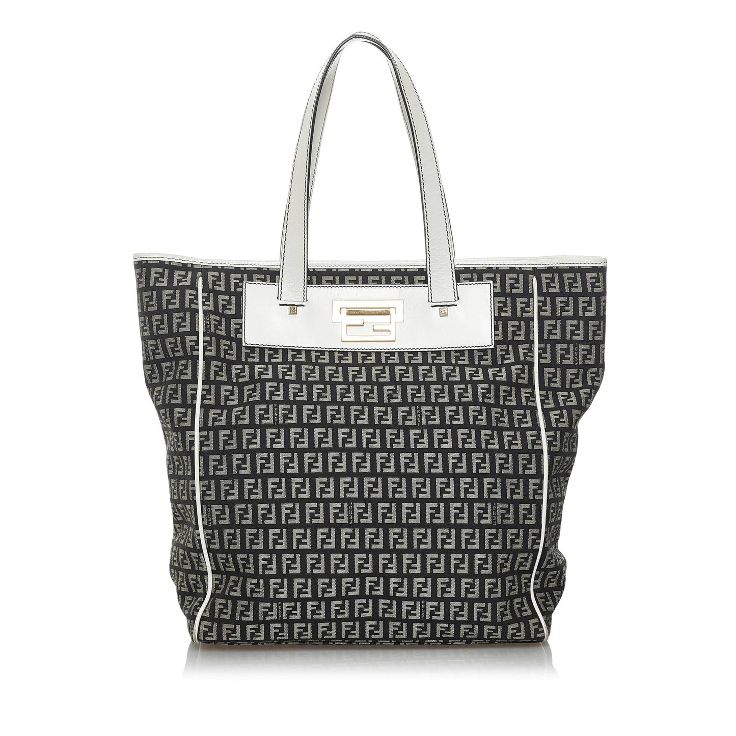 Fendi Zucchino Canvas Tote Bag (33760)
