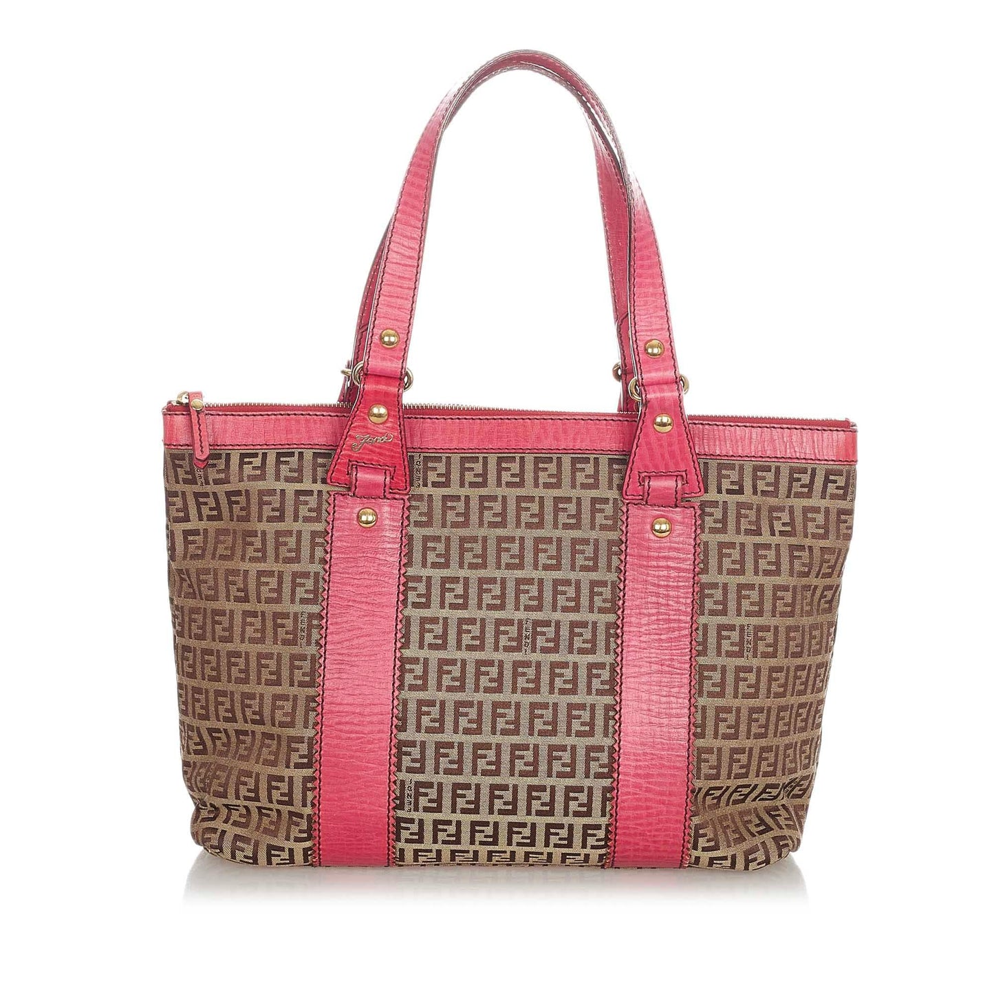 Fendi Zucchino Canvas Tote Bag (34025)