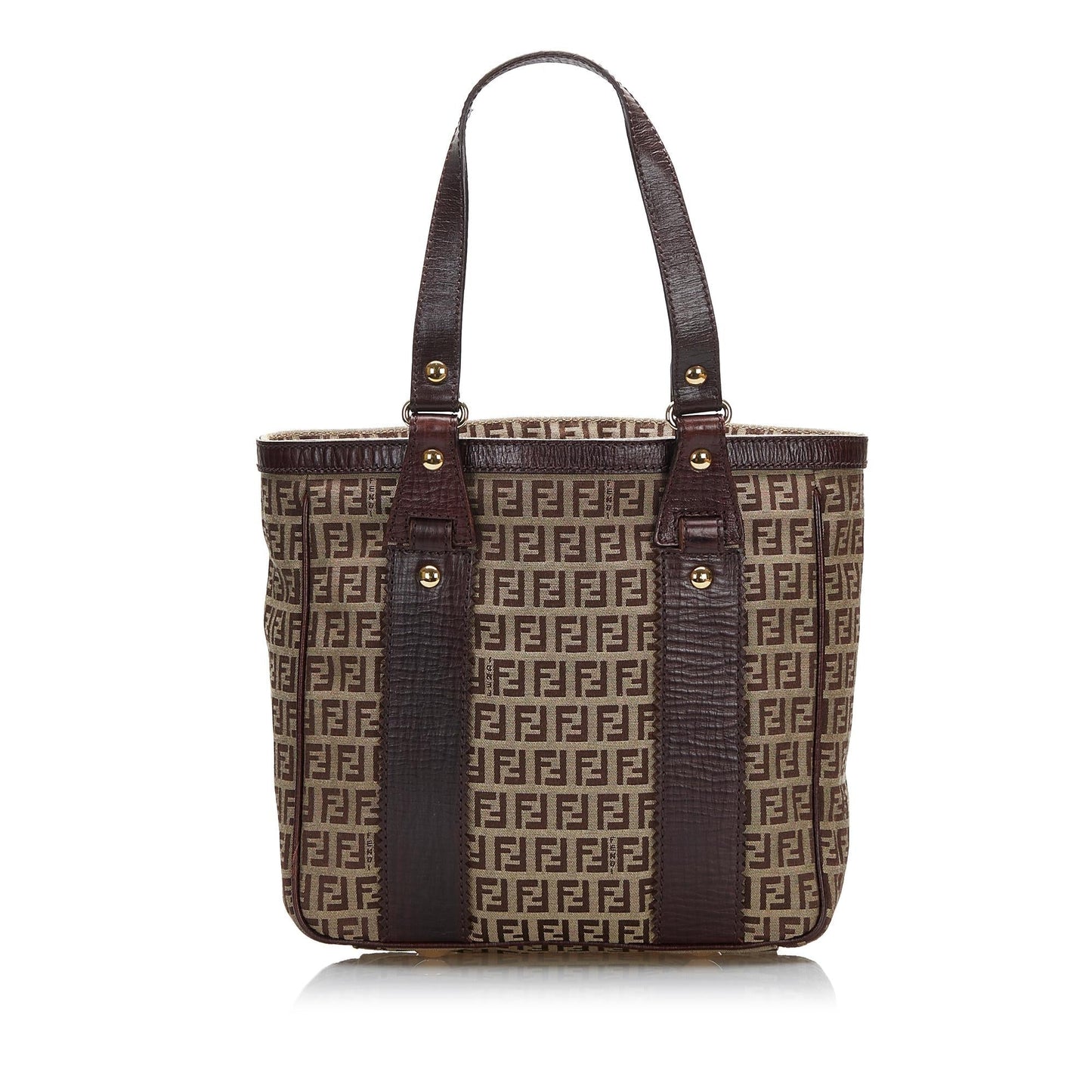 Fendi Zucchino Canvas Tote Bag (LR2O1Y)