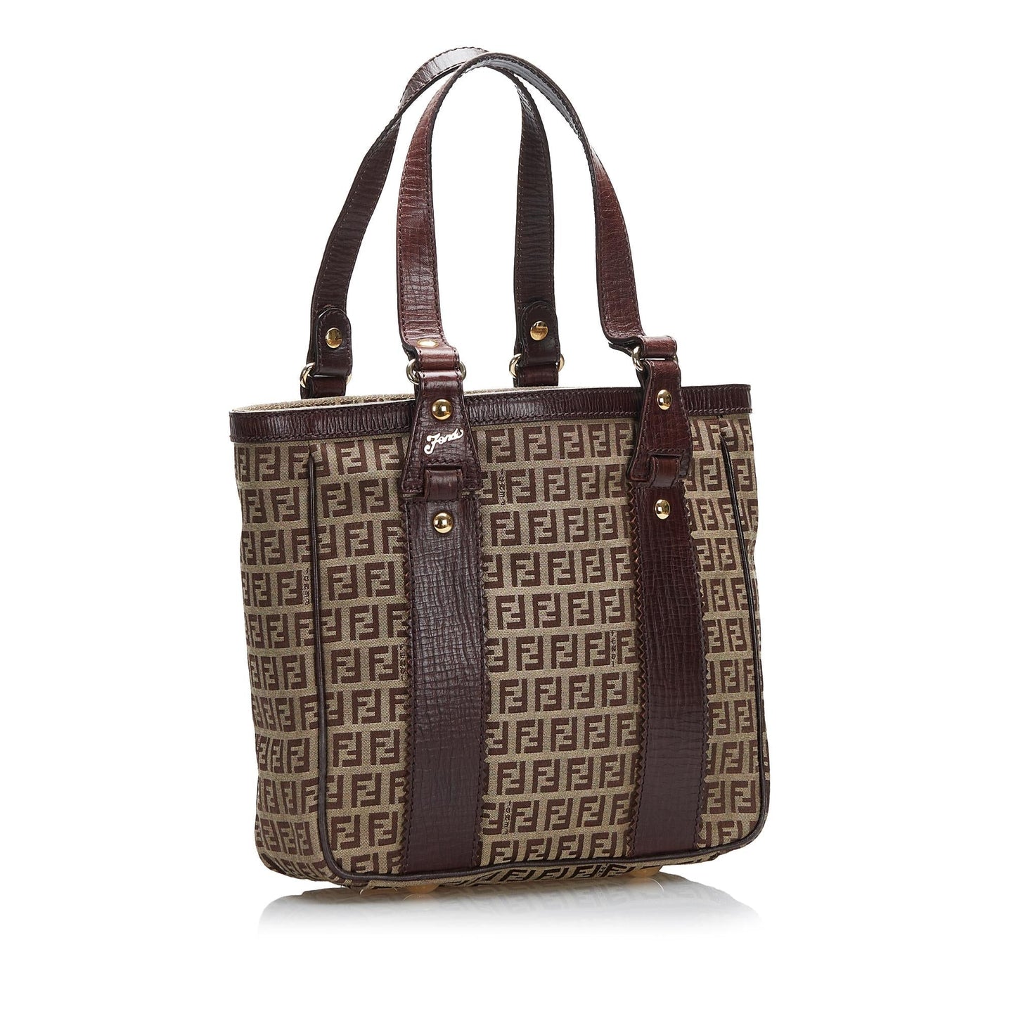 Fendi Zucchino Canvas Tote Bag (LR2O1Y)