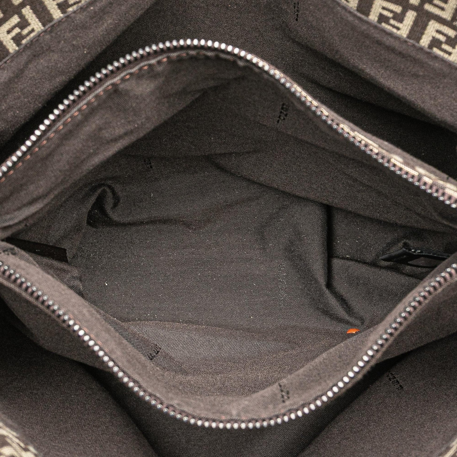 Fendi Small Zucca Canvas Twins Tote