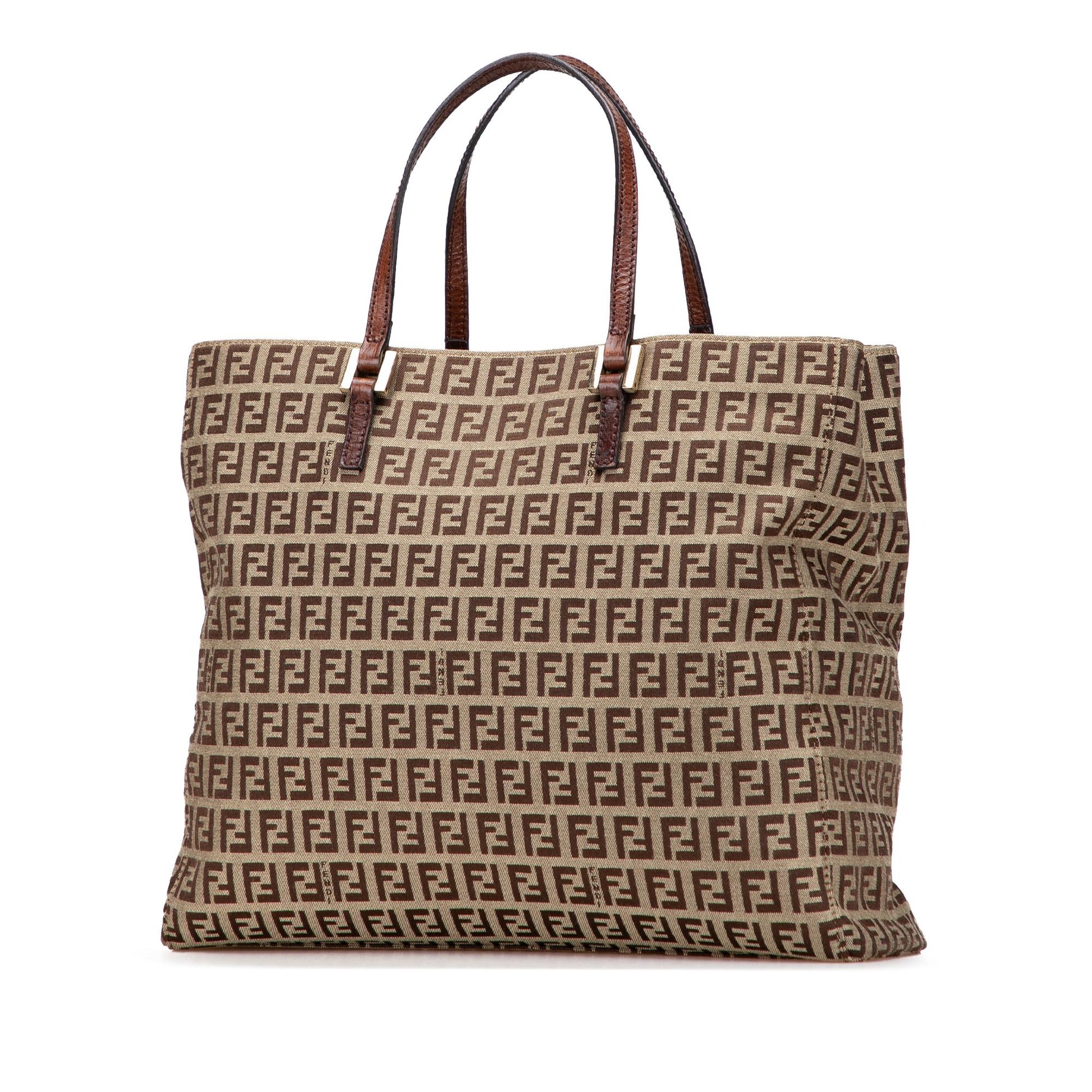 Fendi Zucchino Canvas Tote