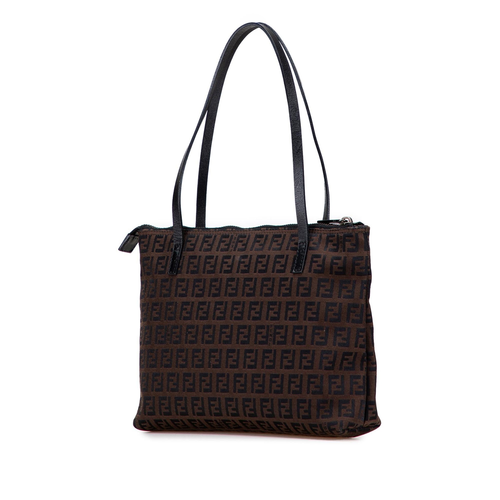 Fendi Zucchino Canvas Tote
