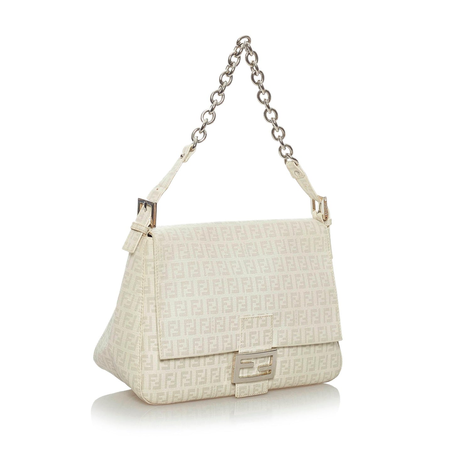 Fendi Zucchino Chain Shoulder Bag (28746)