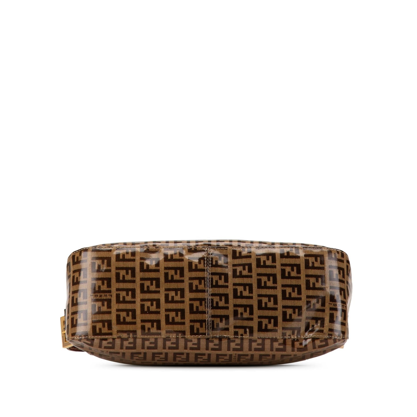 Fendi Zucchino Crystal Double Flap Shoulder Bag (gkfgVN)