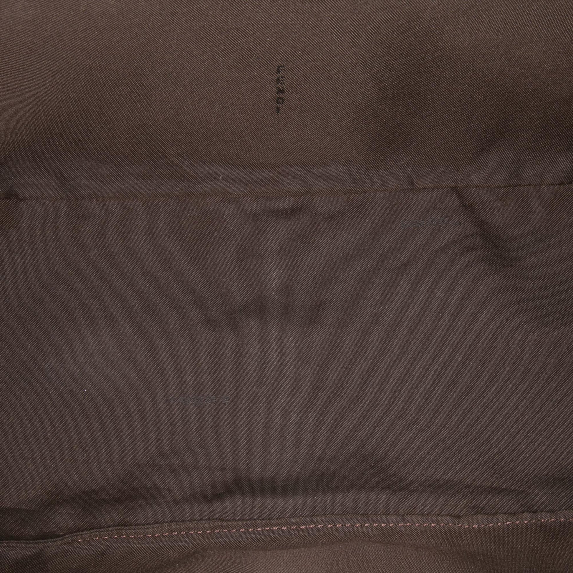 Fendi Velvet Shoulder Bag