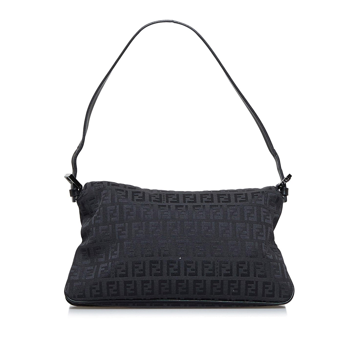 Fendi Zucchino Double Flap Baguette (1vyG7b)