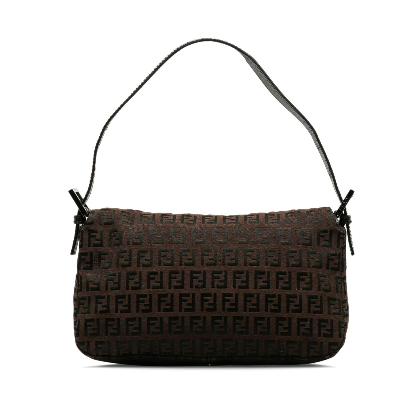 Fendi Zucchino Double Flap Baguette (WAc2kE)