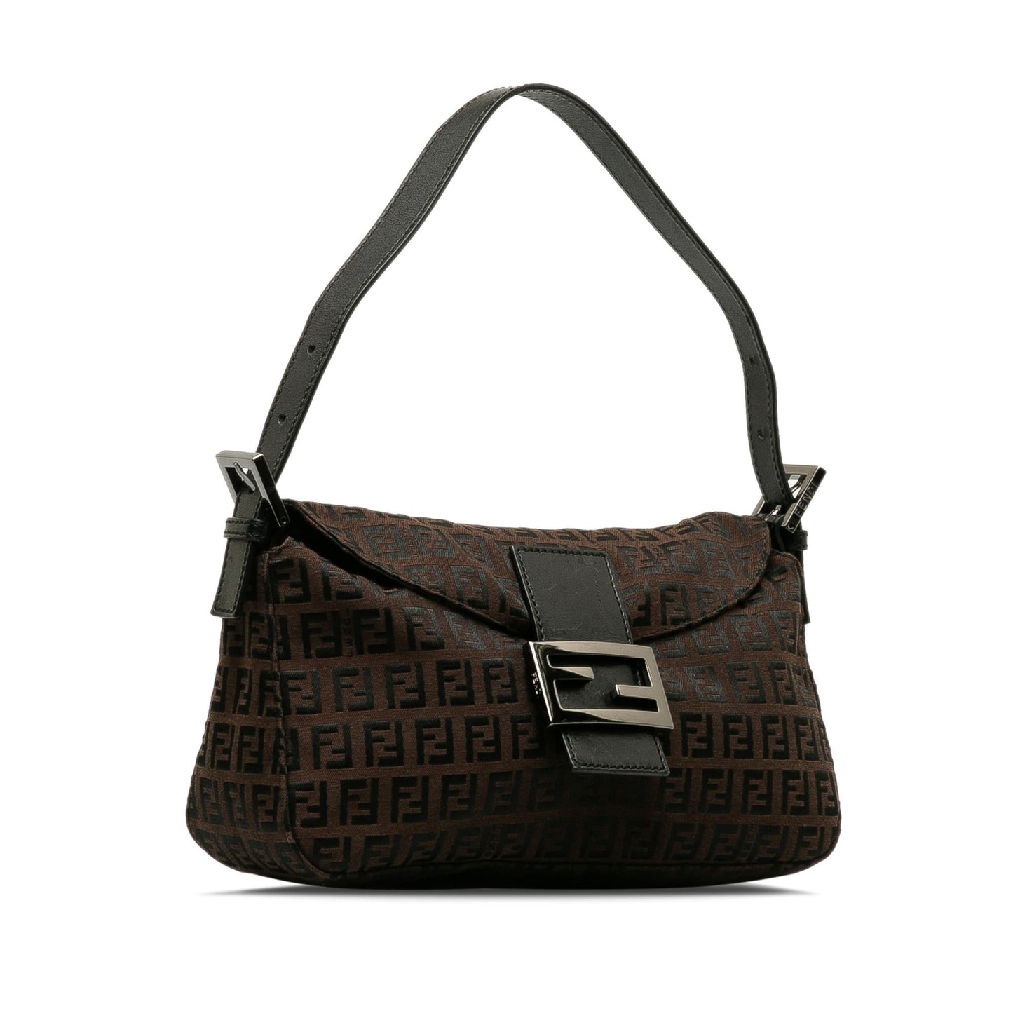 Fendi Zucchino Double Flap Baguette (WAc2kE)
