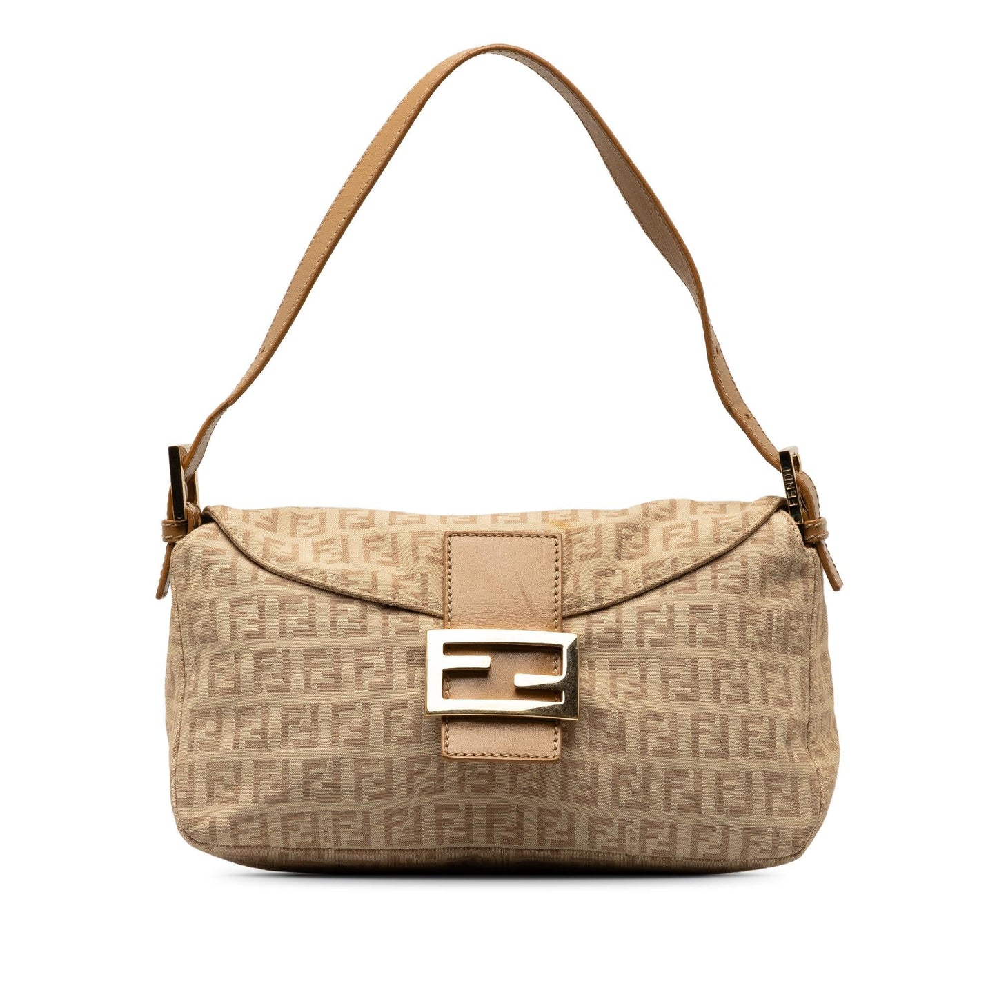 Fendi Zucchino Double Flap Baguette (v7ZGVv)