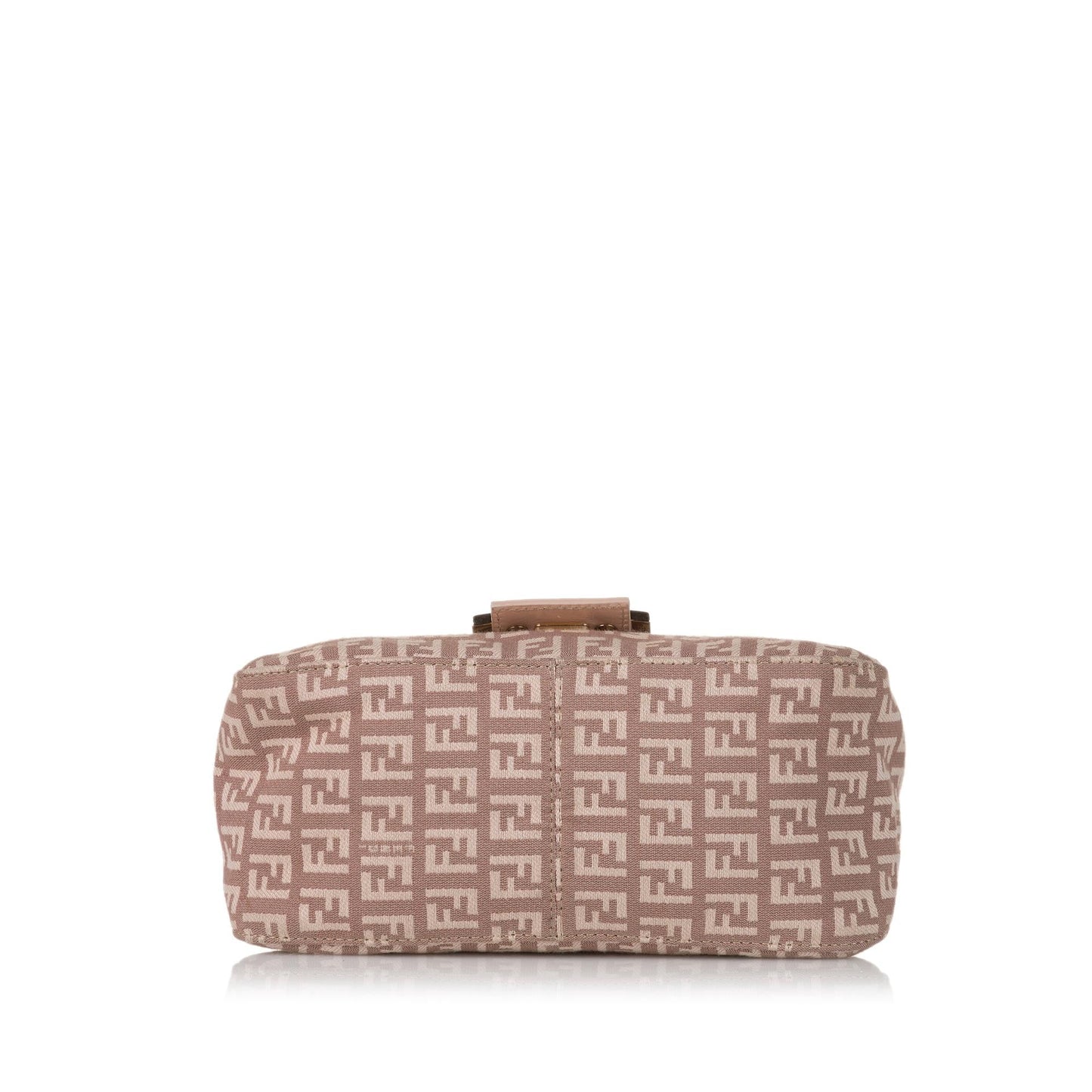 Fendi Zucchino Mamma Forever Canvas Baguette (31593)