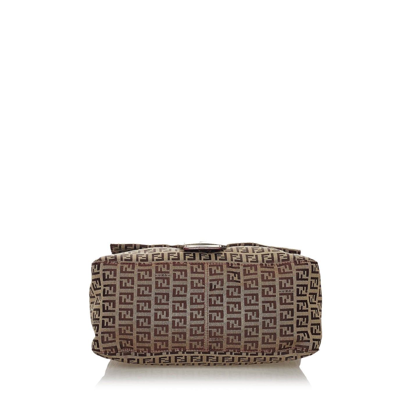 Fendi Zucchino Mamma Forever Canvas Shoulder Bag (33285)