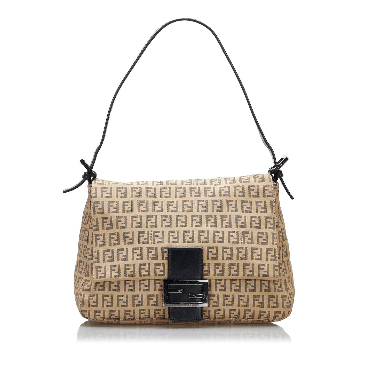 Fendi Zucchino Mamma Forever Canvas Shoulder Bag (nCROSm)