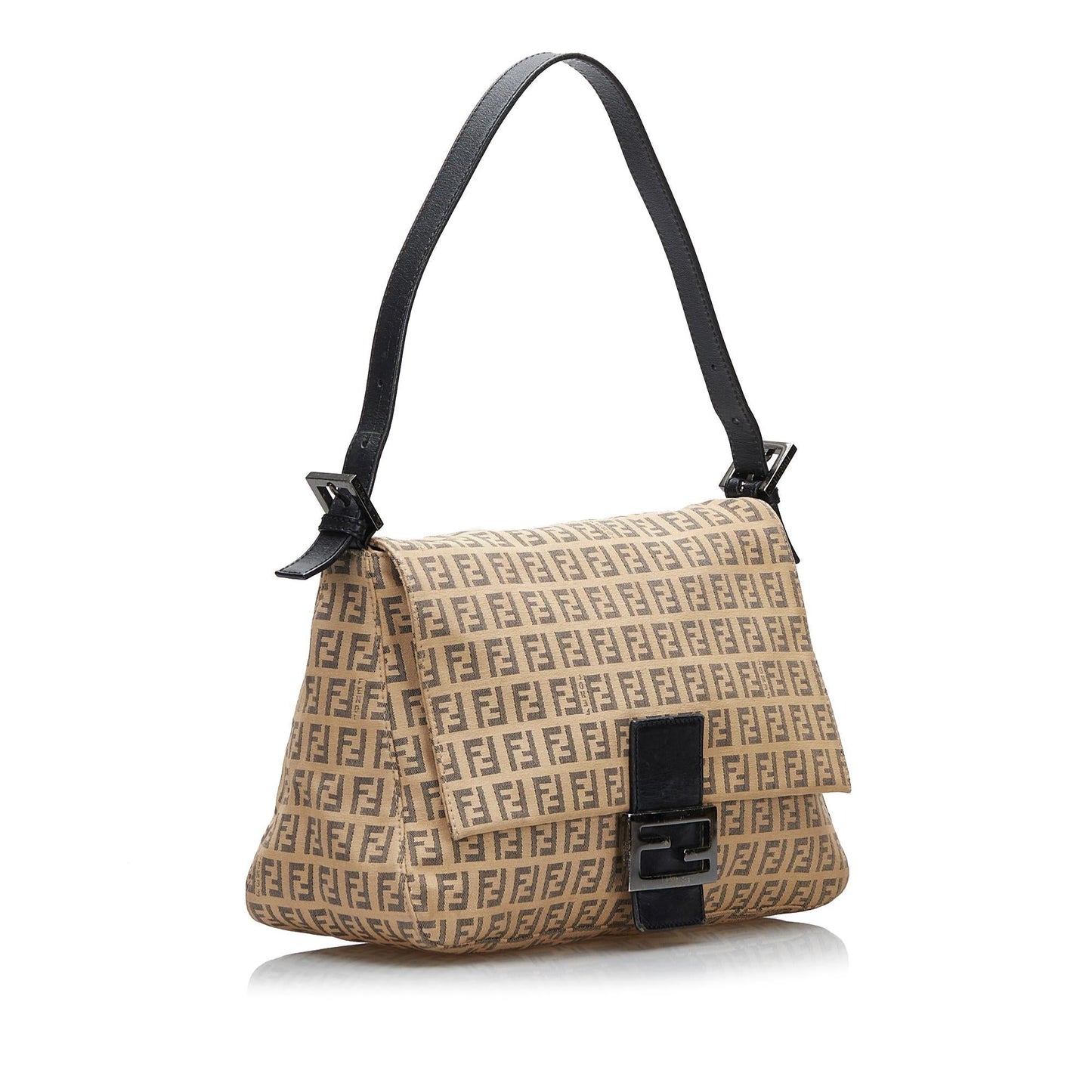 Fendi Zucchino Mamma Forever Canvas Shoulder Bag (nCROSm)