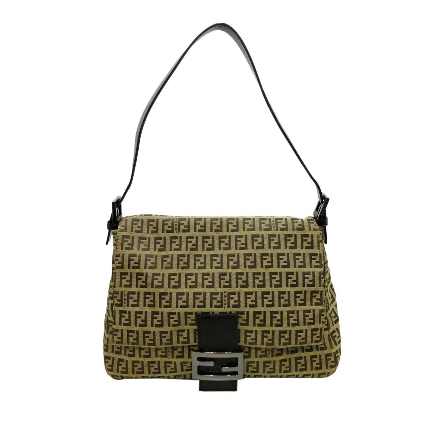 Fendi Zucchino Mamma Forever Shoulder Bag (36071)