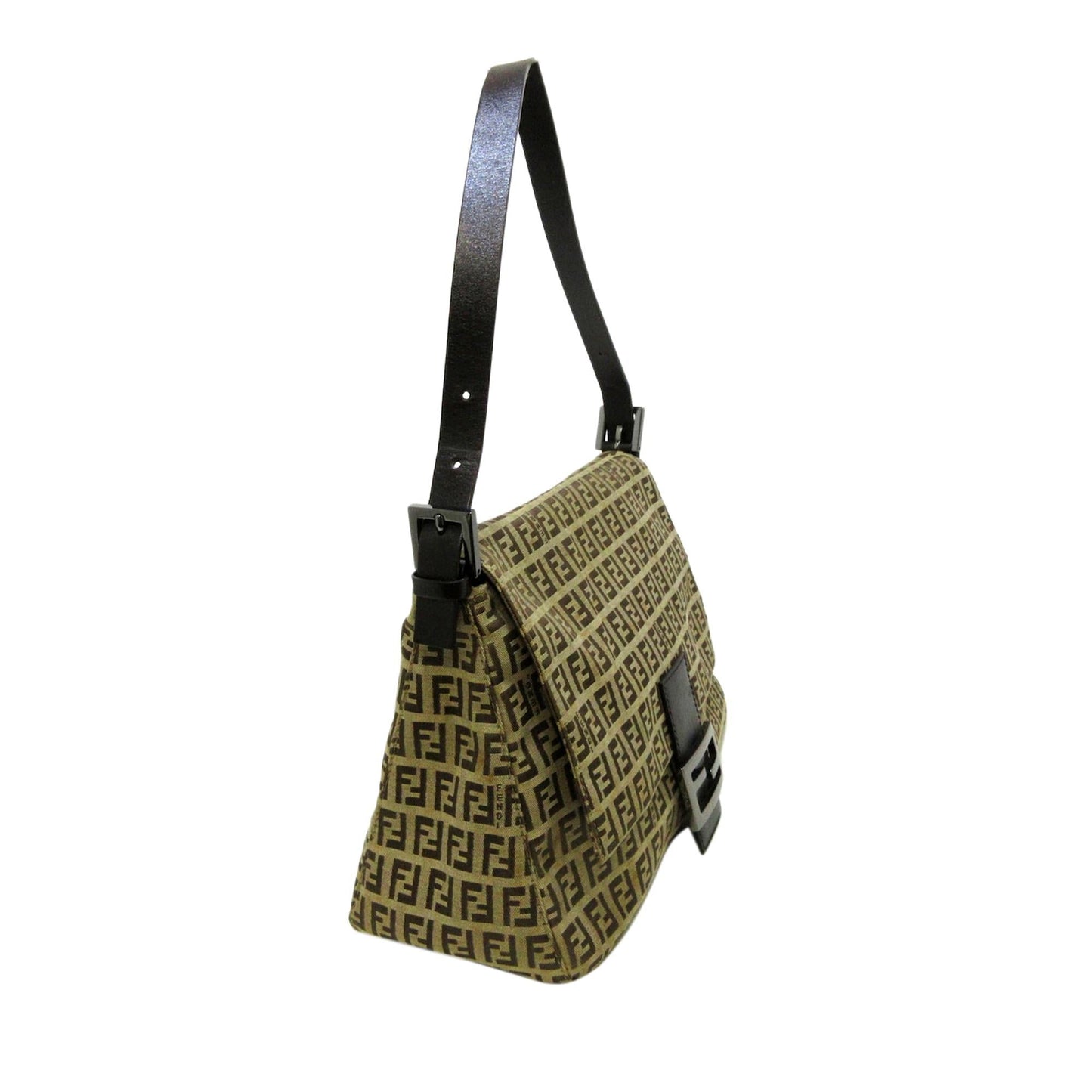 Fendi Zucchino Mamma Forever Shoulder Bag (36071)
