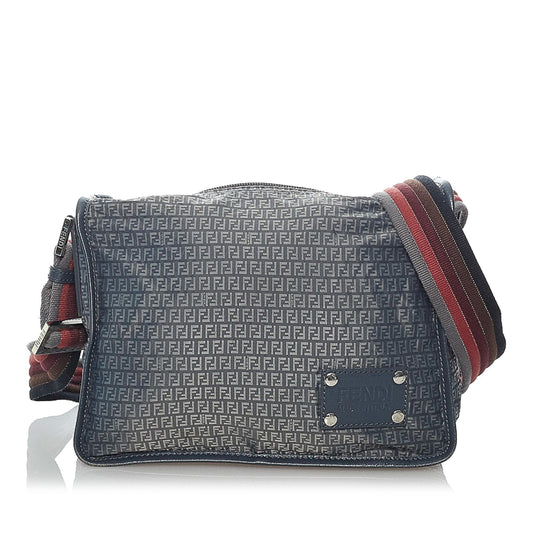 Fendi Zucchino Nylon Crossbody Bag (29974)