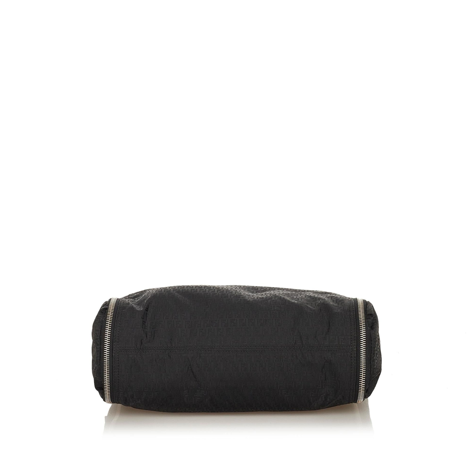 Fendi Zucchino Nylon Shoulder Bag