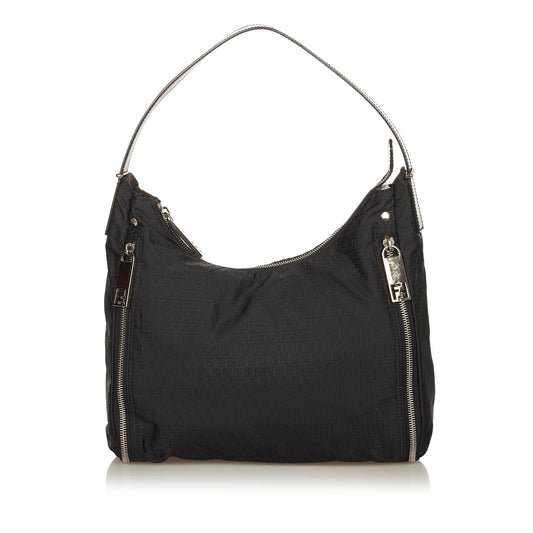 Fendi Zucchino Nylon Shoulder Bag (37730)