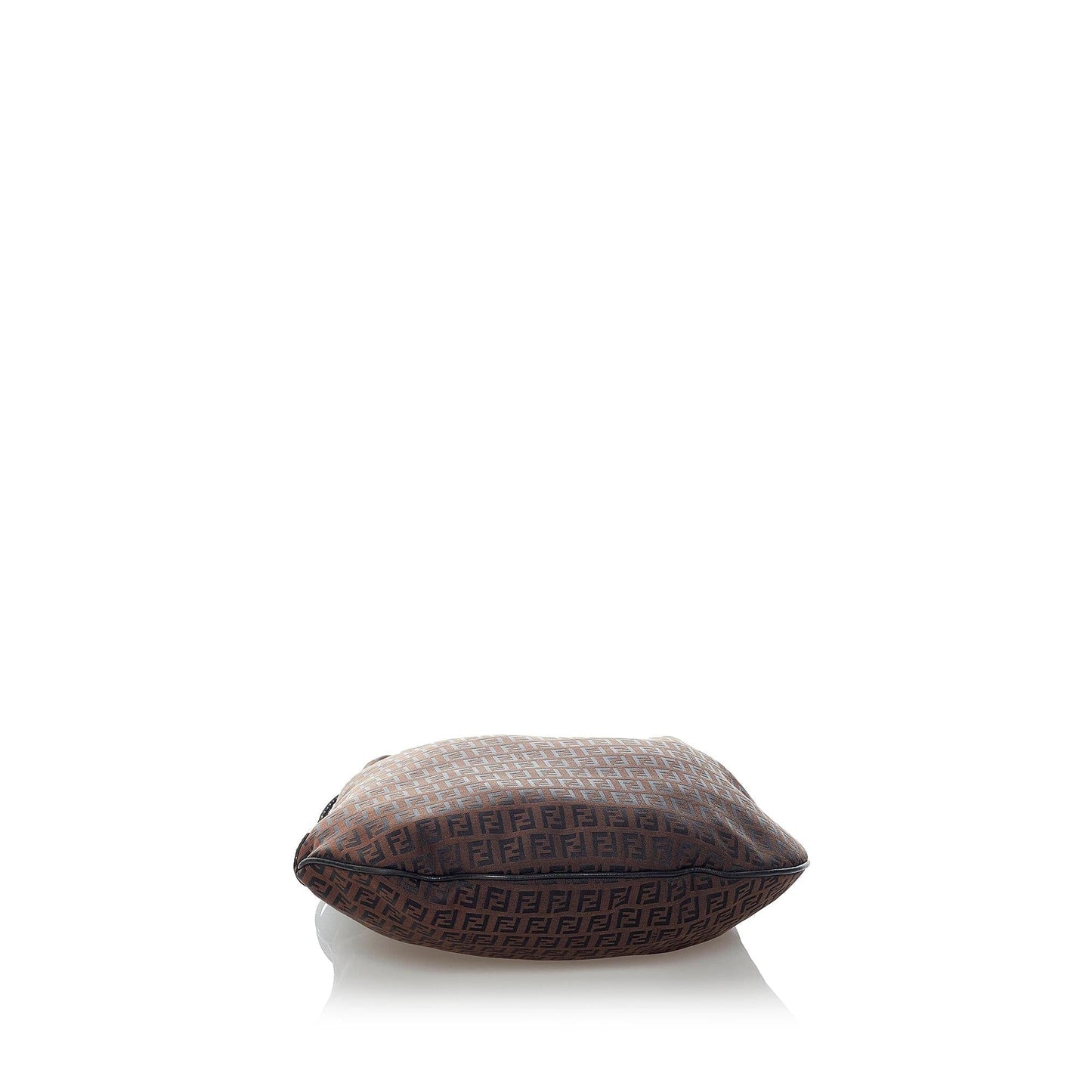 Fendi Zucchino Oyster Canvas Shoulder Bag (31334)