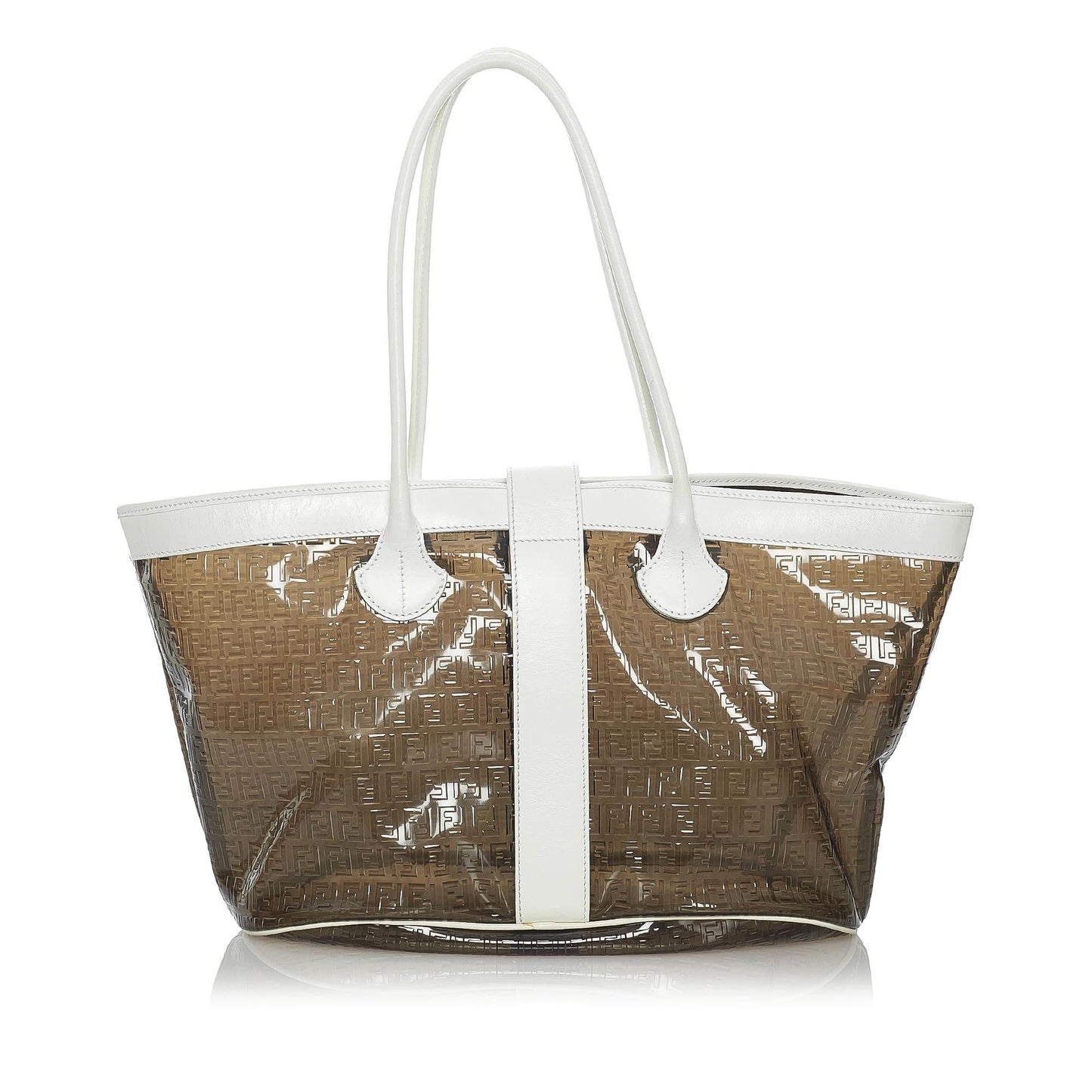 Fendi Zucchino Vinyl Shoulder Bag (30631)