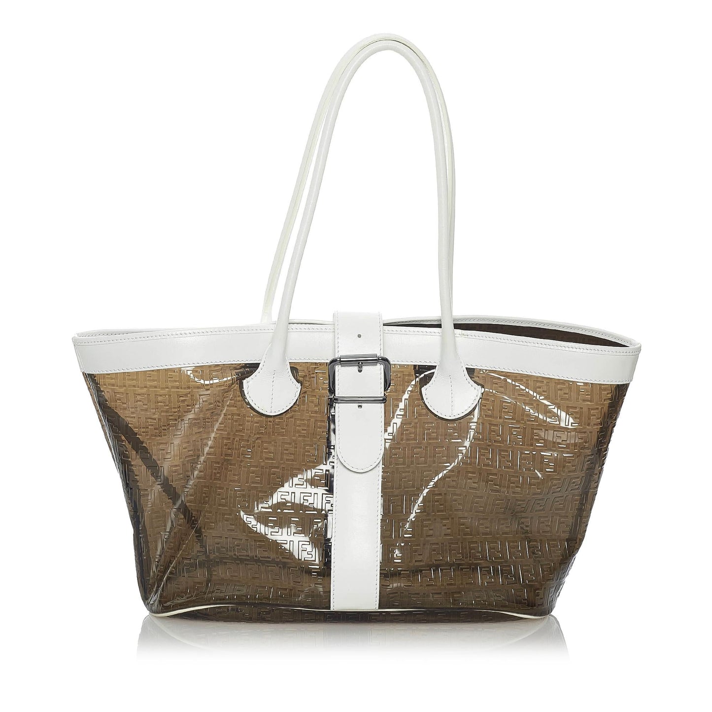 Fendi Zucchino Vinyl Shoulder Bag (30631)