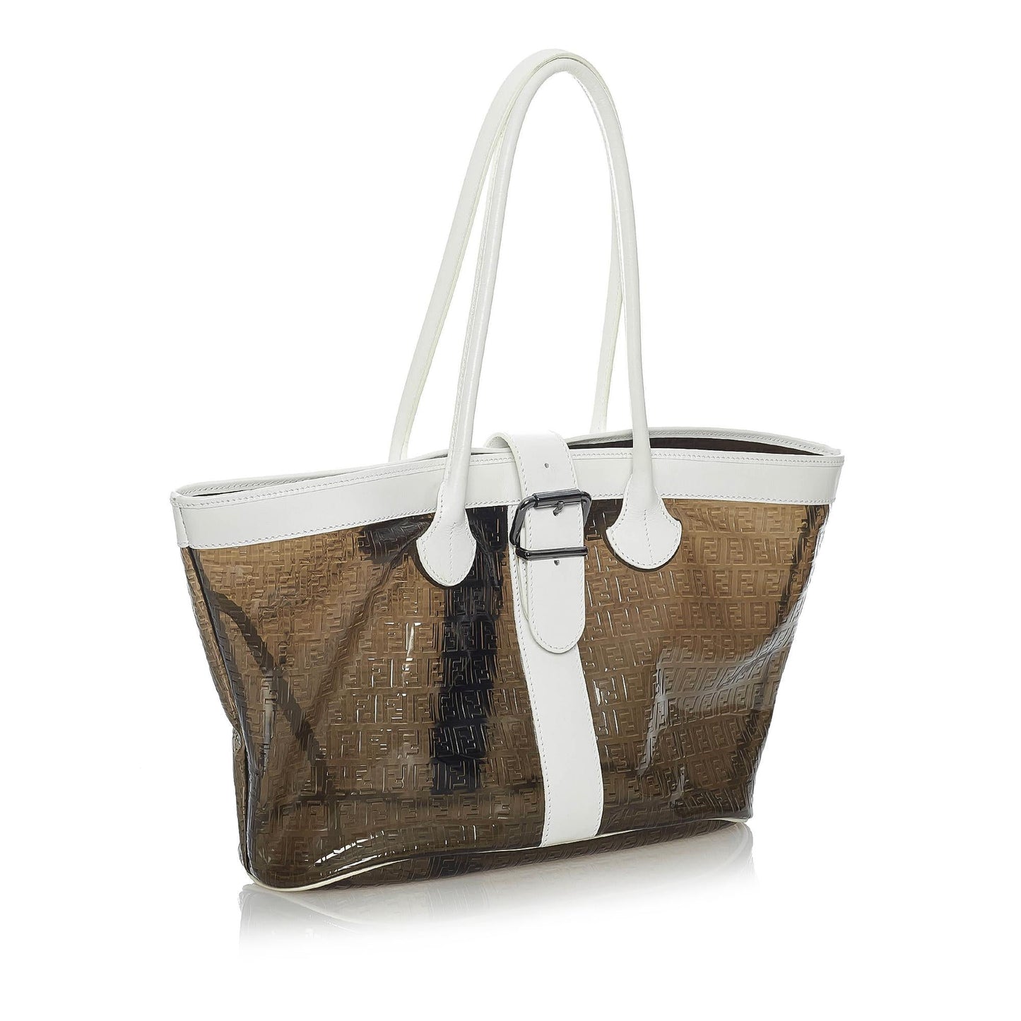 Fendi Zucchino Vinyl Shoulder Bag (30631)