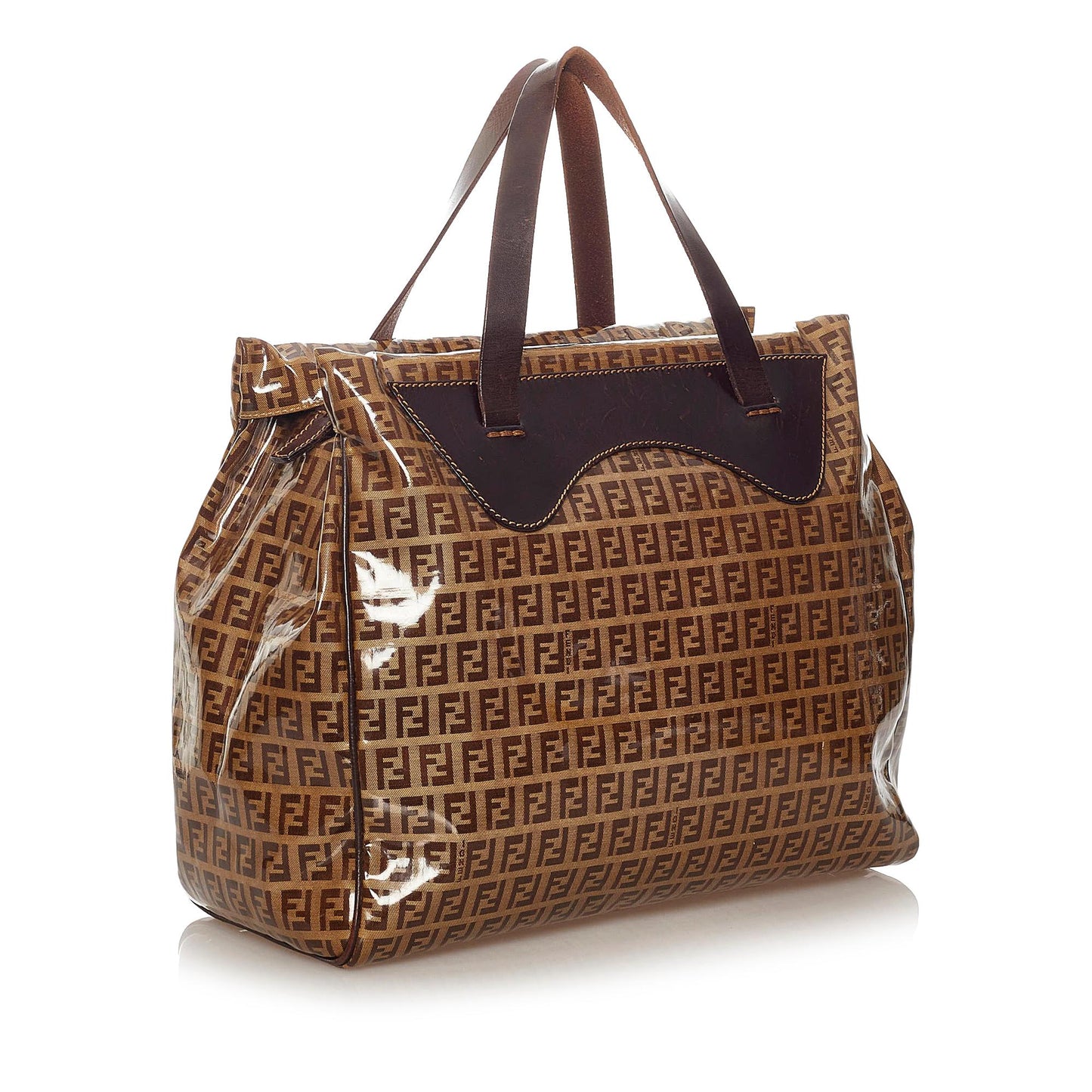 Fendi Zucchino Vinyl Tote Bag (27893)