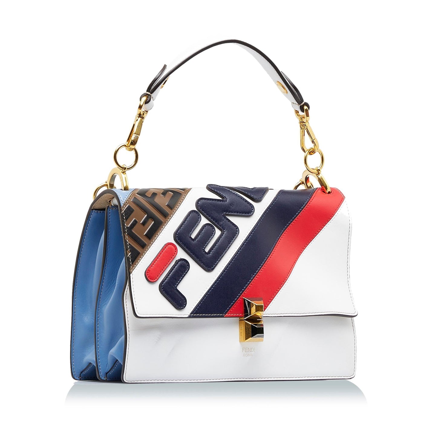 Fendi x FILA Kan I Mania Logo Satchel (McSL0p)