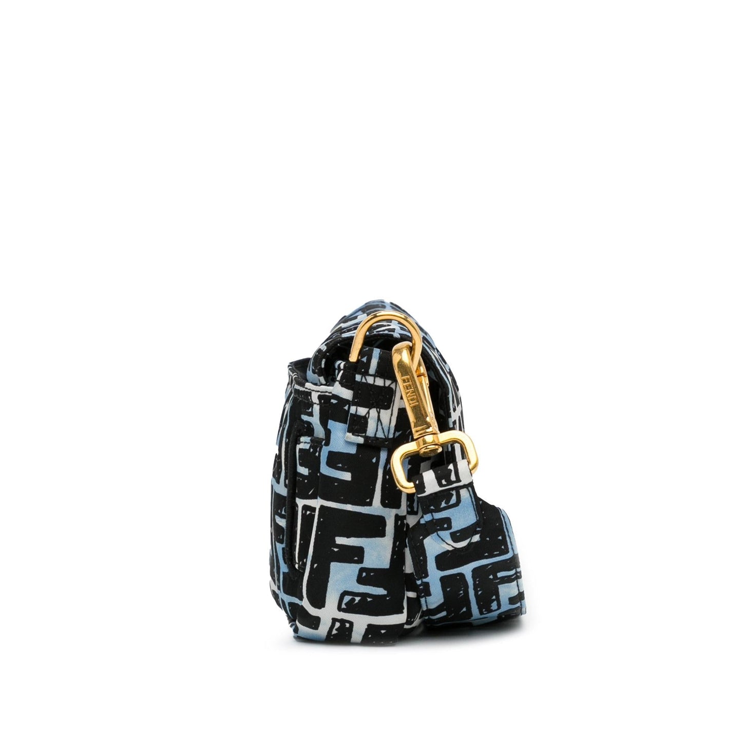 Fendi x Joshua Vides Mini Zucca Nylon Convertible Baguette Belt Bag (oO8sSN)
